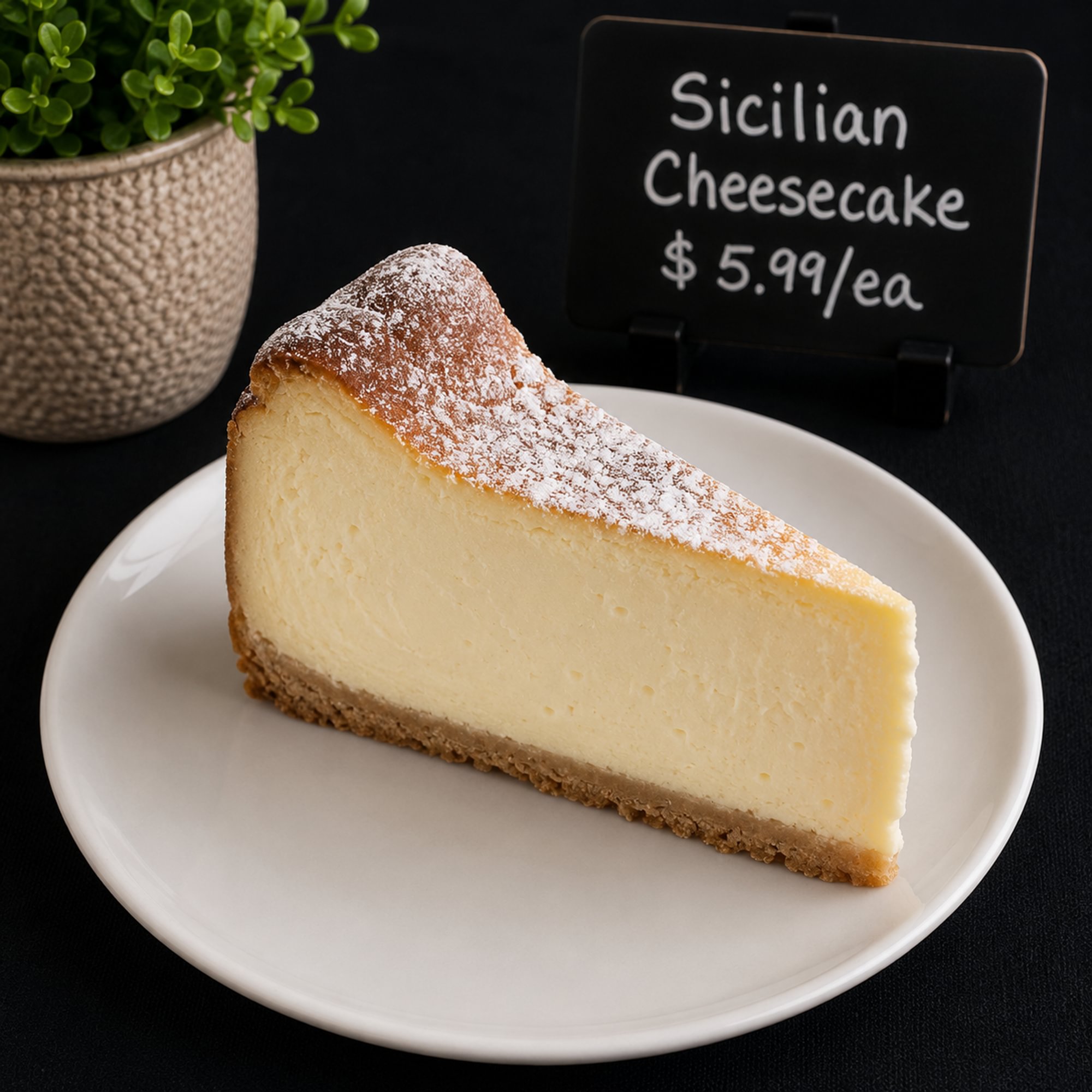 Sicilian Ricotta Cheesecake