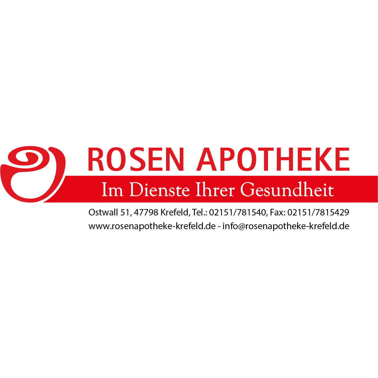 Logo der Rosen-Apotheke