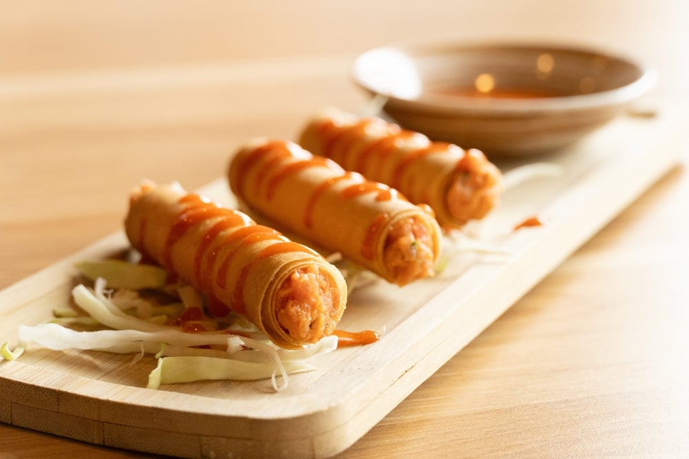 Spicy Tuna Spring Rolls