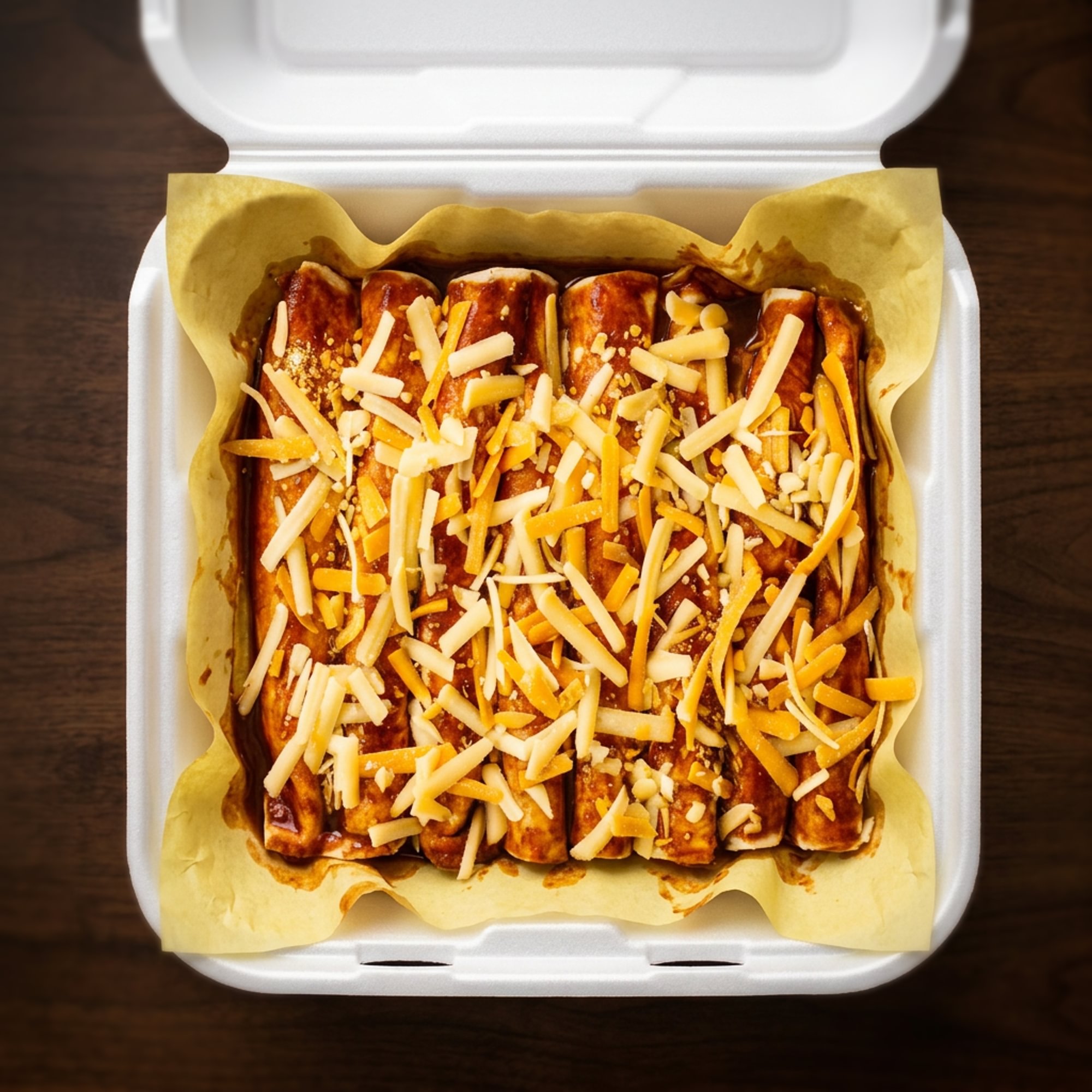 Beef Enchilada Fries