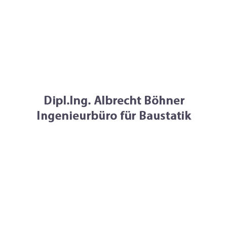 Logo von Ingenieurbüro für Bauplanung und Baustatik, Dipl.-Ing. Albrecht Böhner