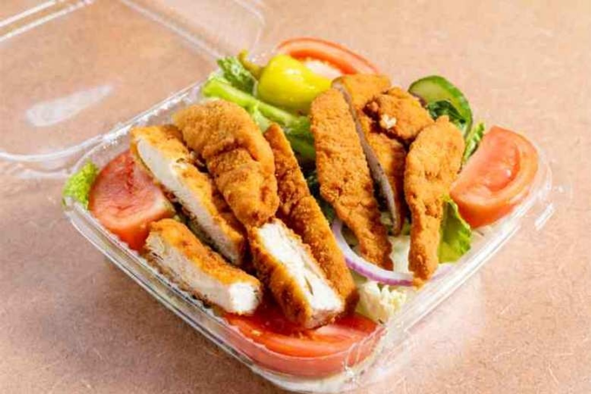 Chicken Finger Salad
