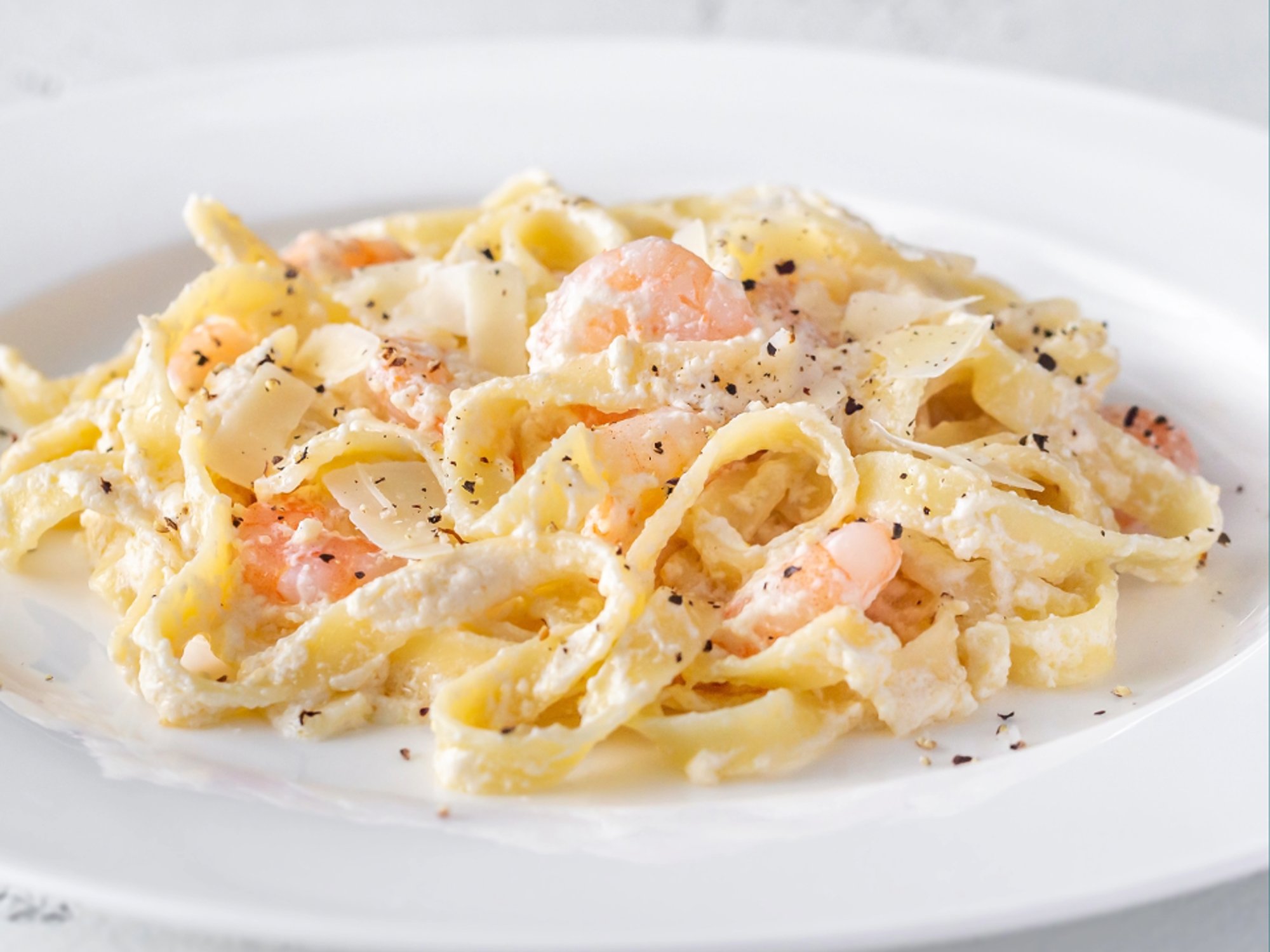 Shrimp Alfredo