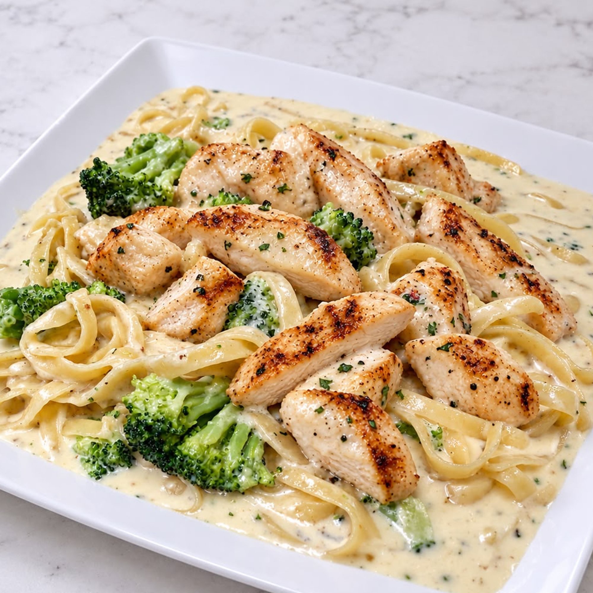 Chicken Broccoli Alfredo