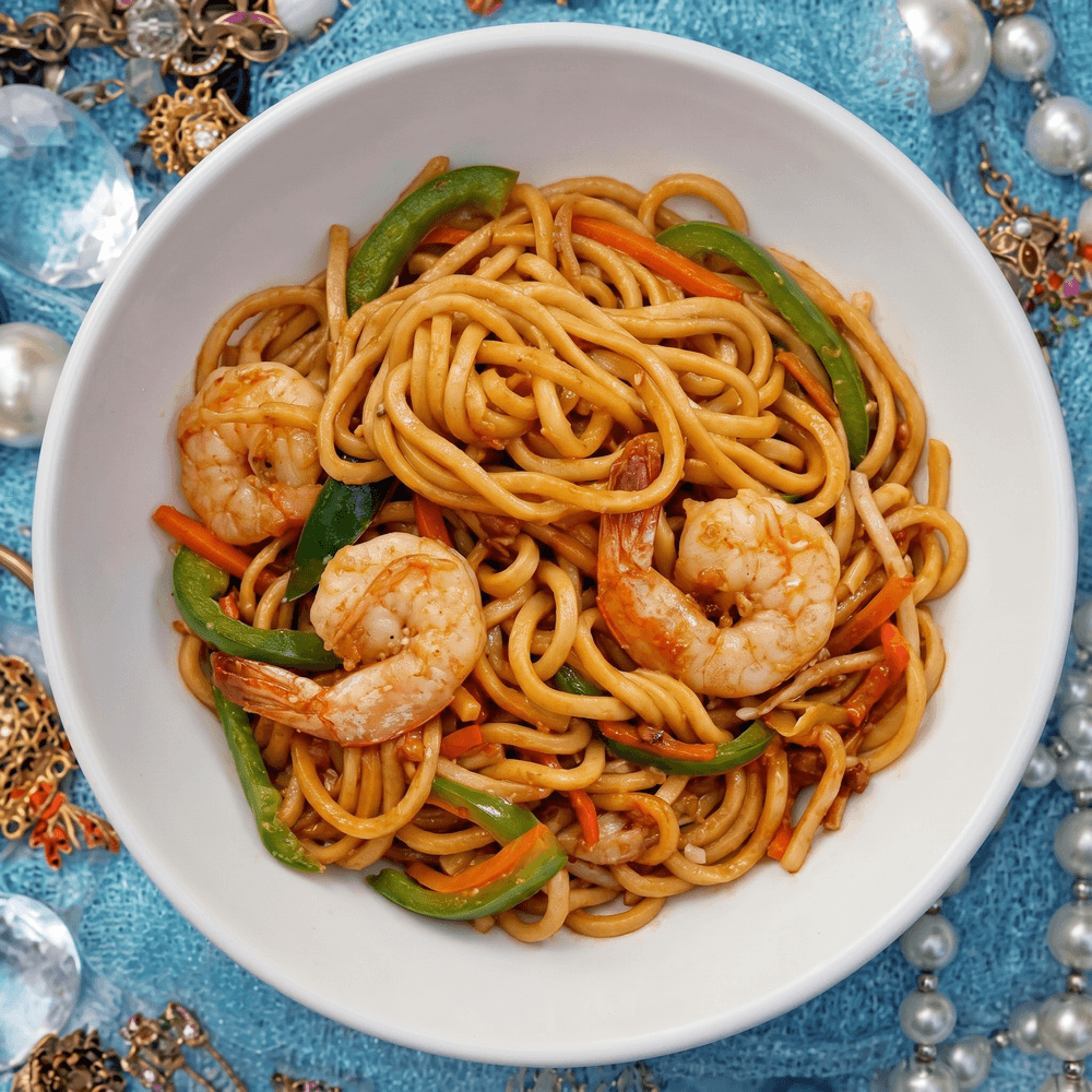 Szechwan Shrimp Noodles