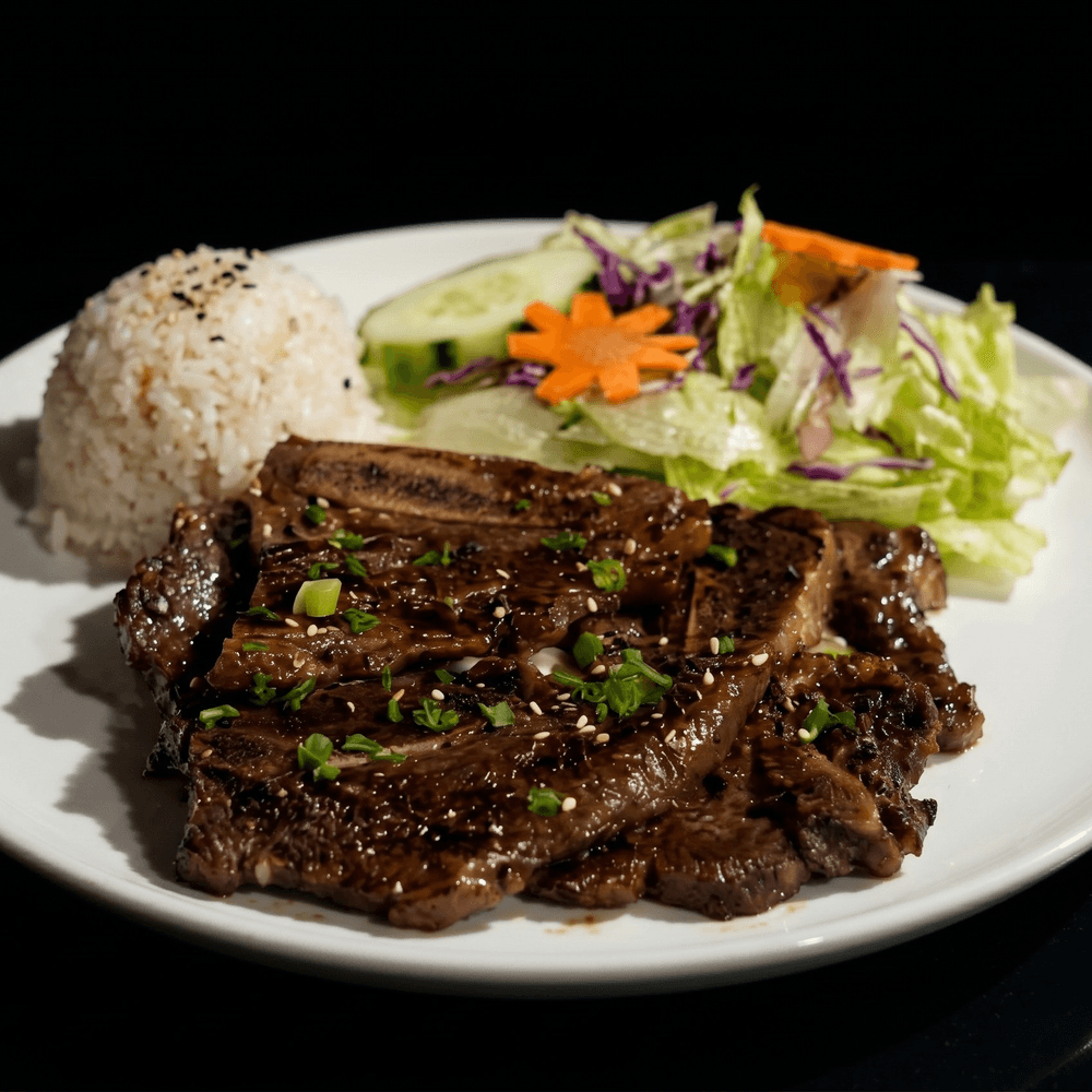 130. Beef Short Ribs Plate