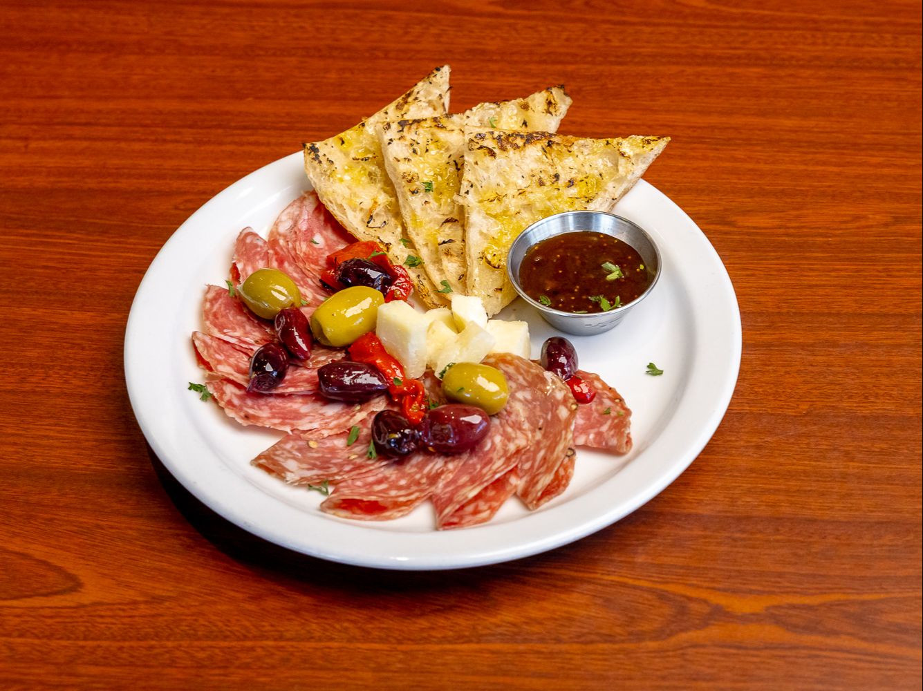 Salami and Cheese Antipasto