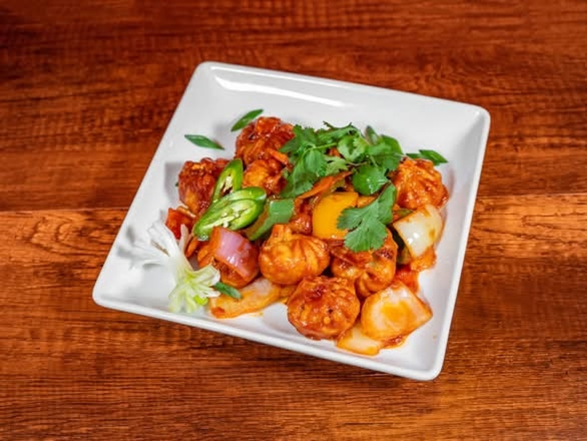 Chili Fried Chicken Momo