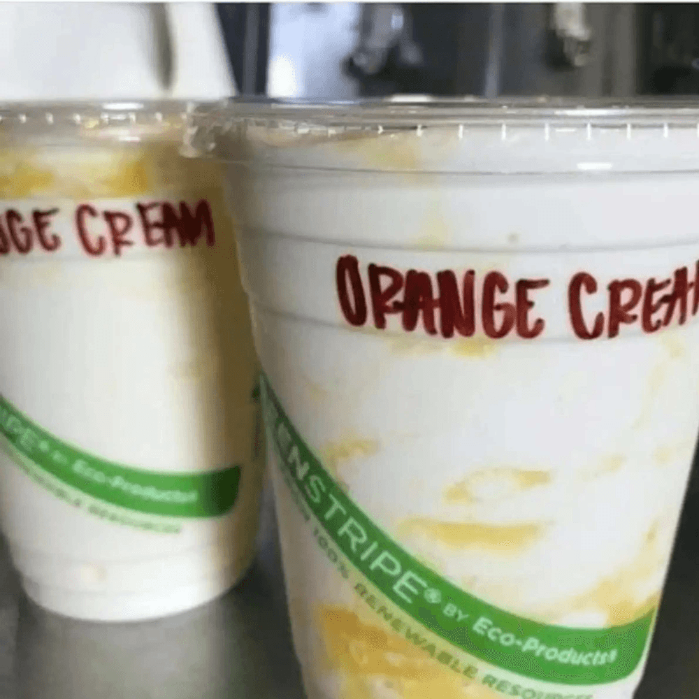 Orange Creamsicle Milkshake