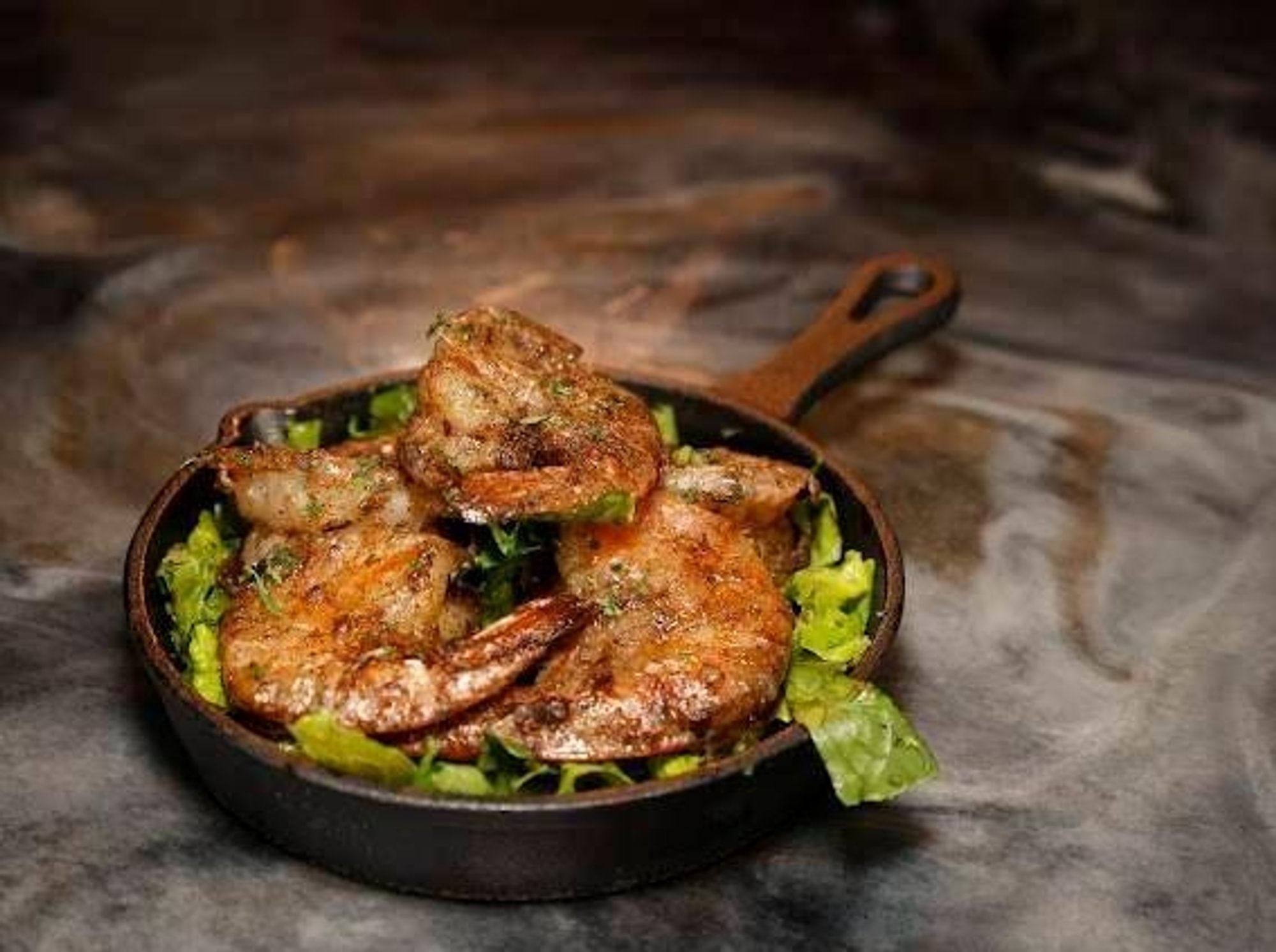 Jerk Shrimp Salad