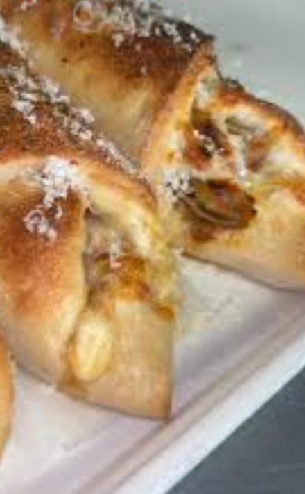 FAMILY STYLE EGGPLANT PARM STROMBOLI