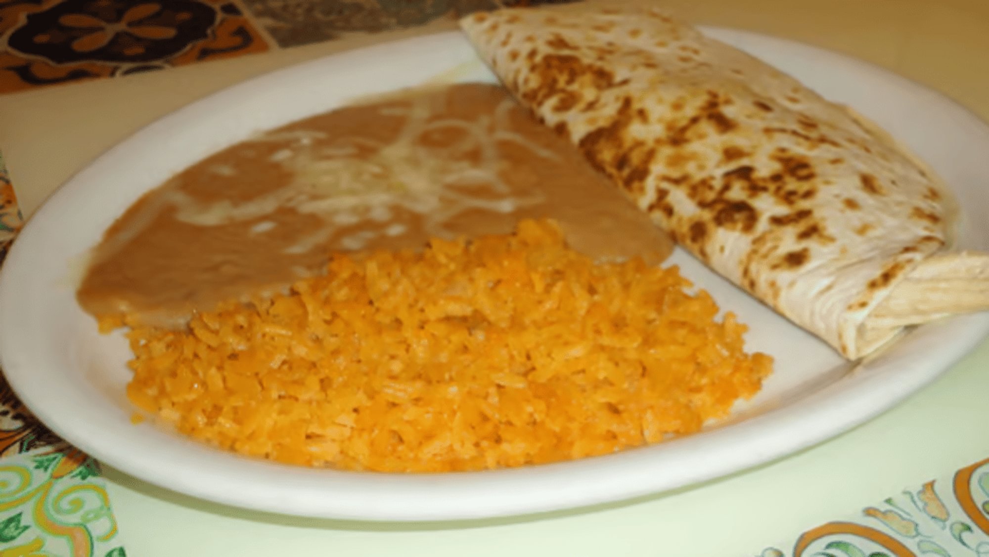 Quesadilla Plate