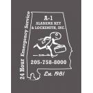 A-1 Alabama Key & Locksmith Logo