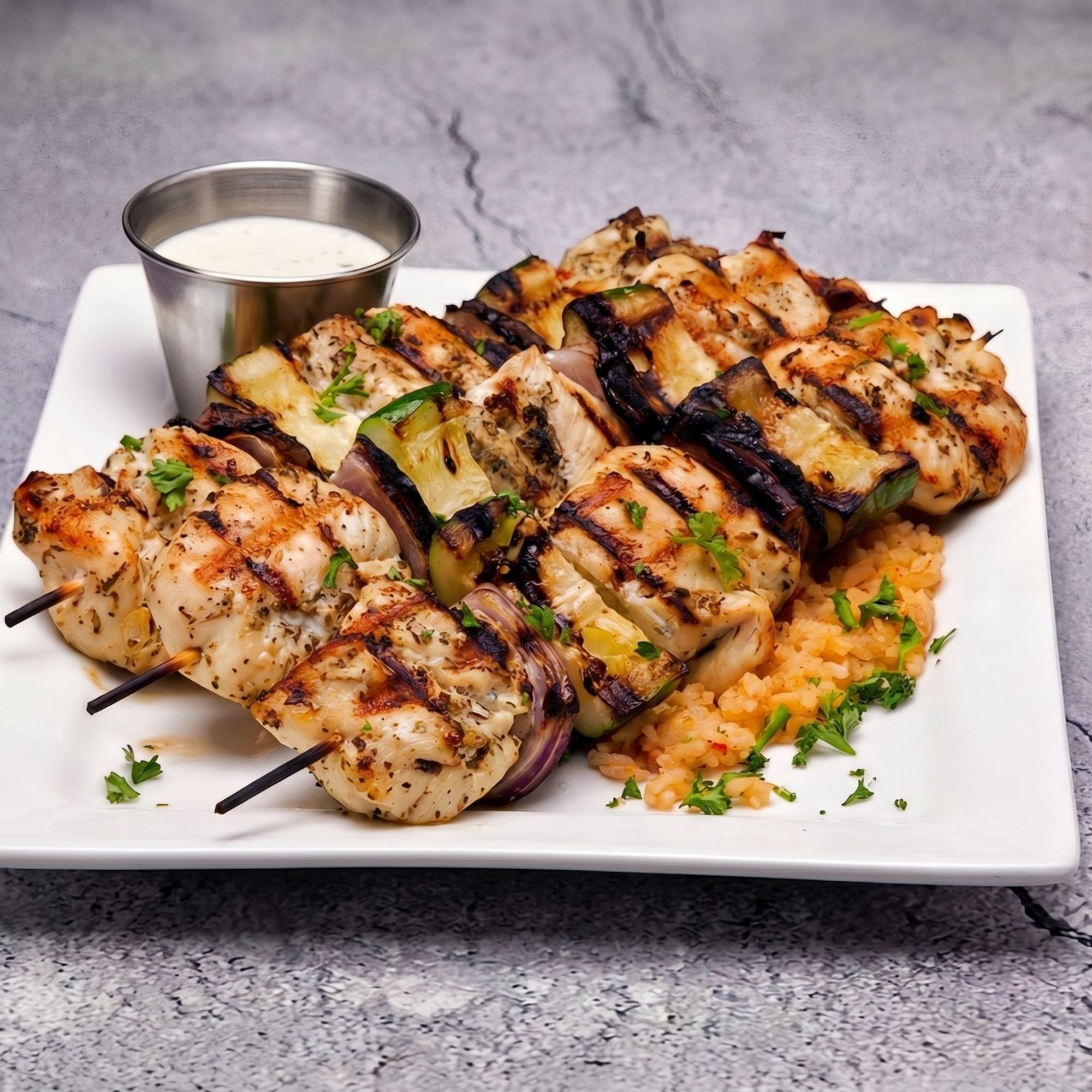 Amerikanos Chicken Kabobs