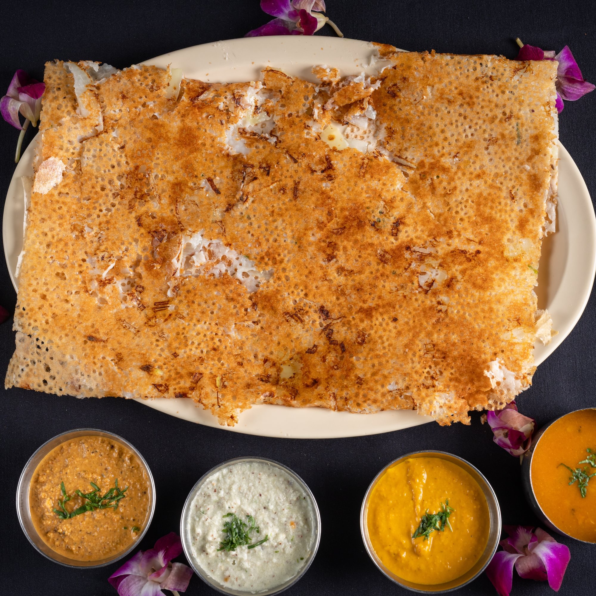 Rava Onion Dosa