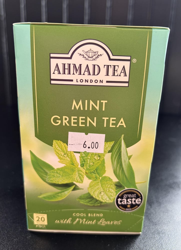 Ahmad Tea (Mint Green Tea)