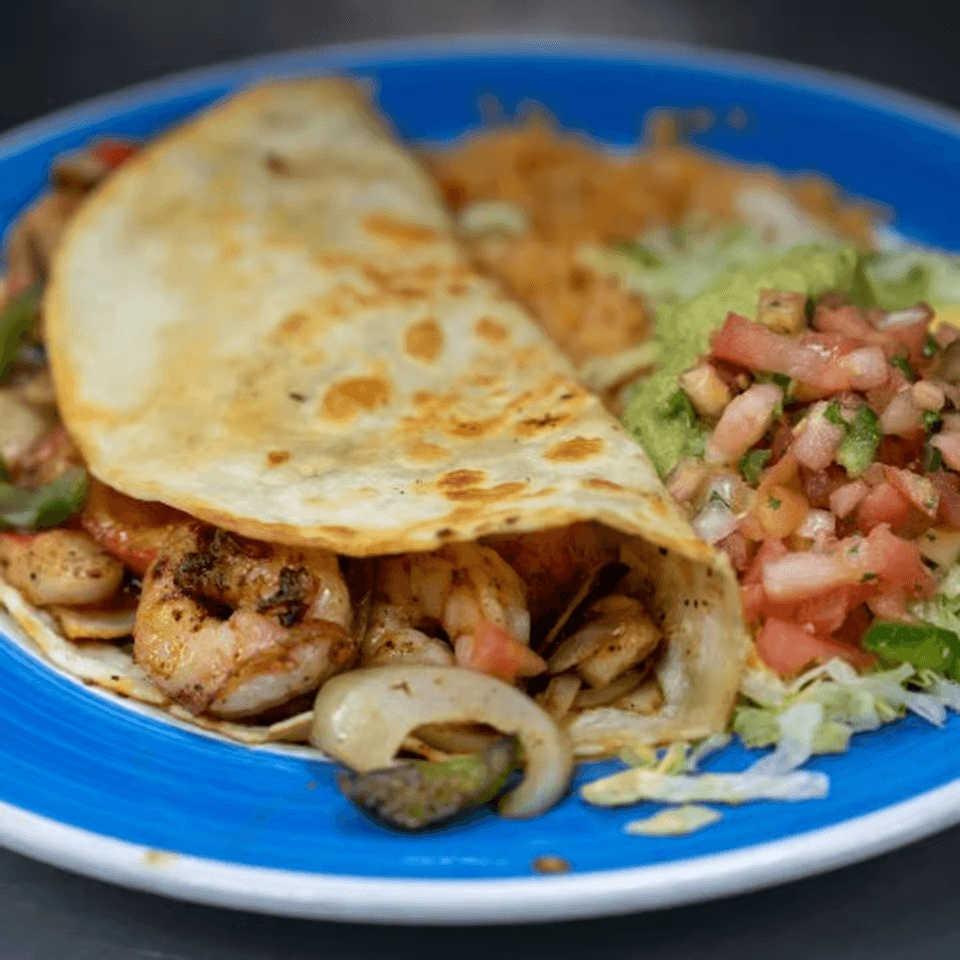 Seafood Quesadilla