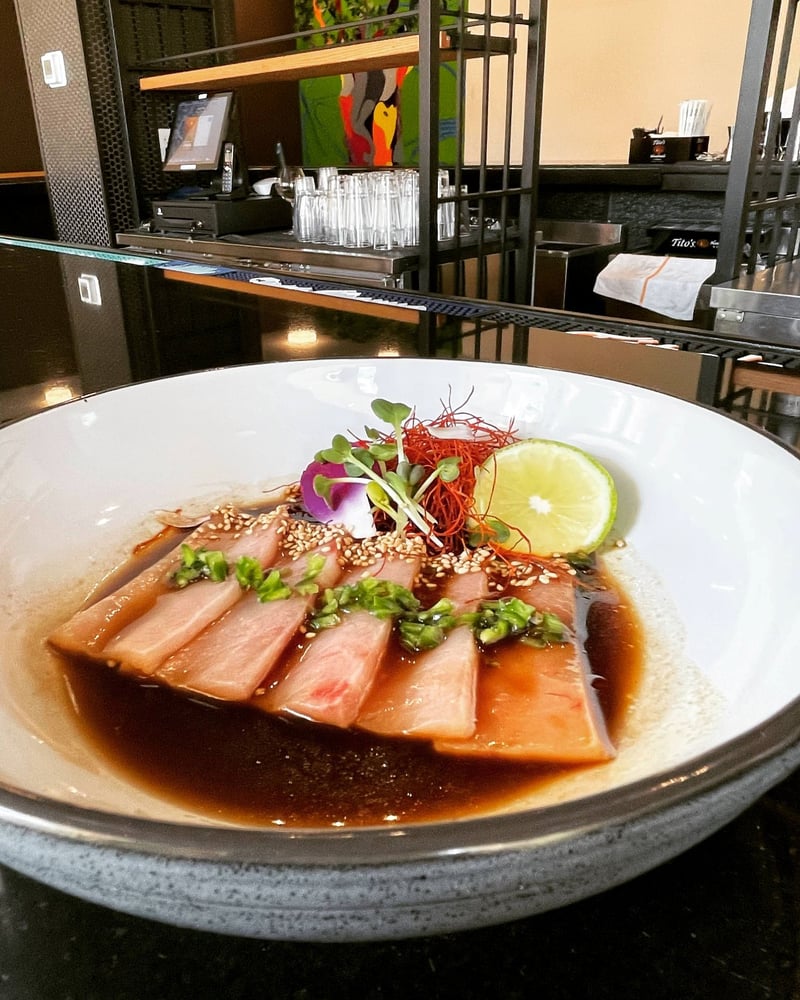Hamachi Crudo