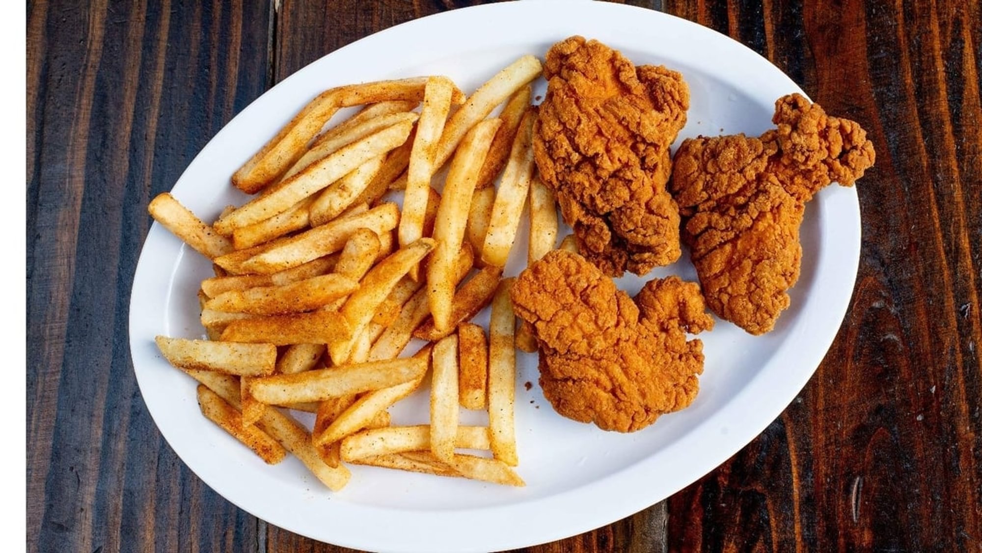 Three Pcs Chicken Tenders with Fries