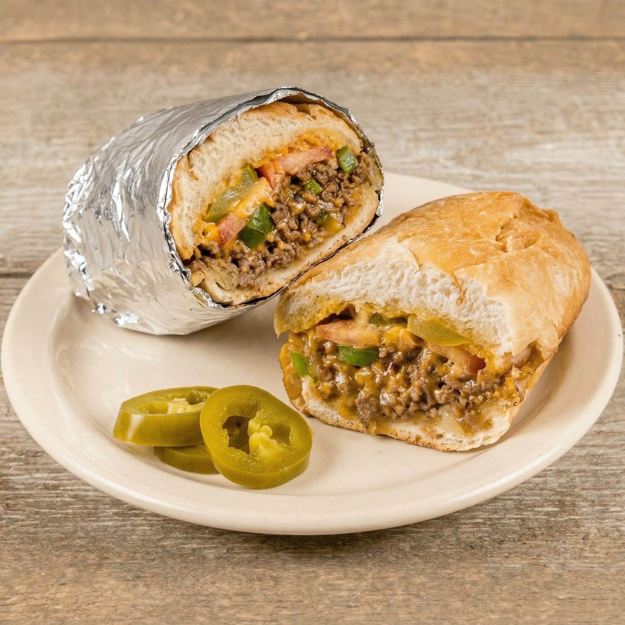 NYC Chopped Cheese Sandwich