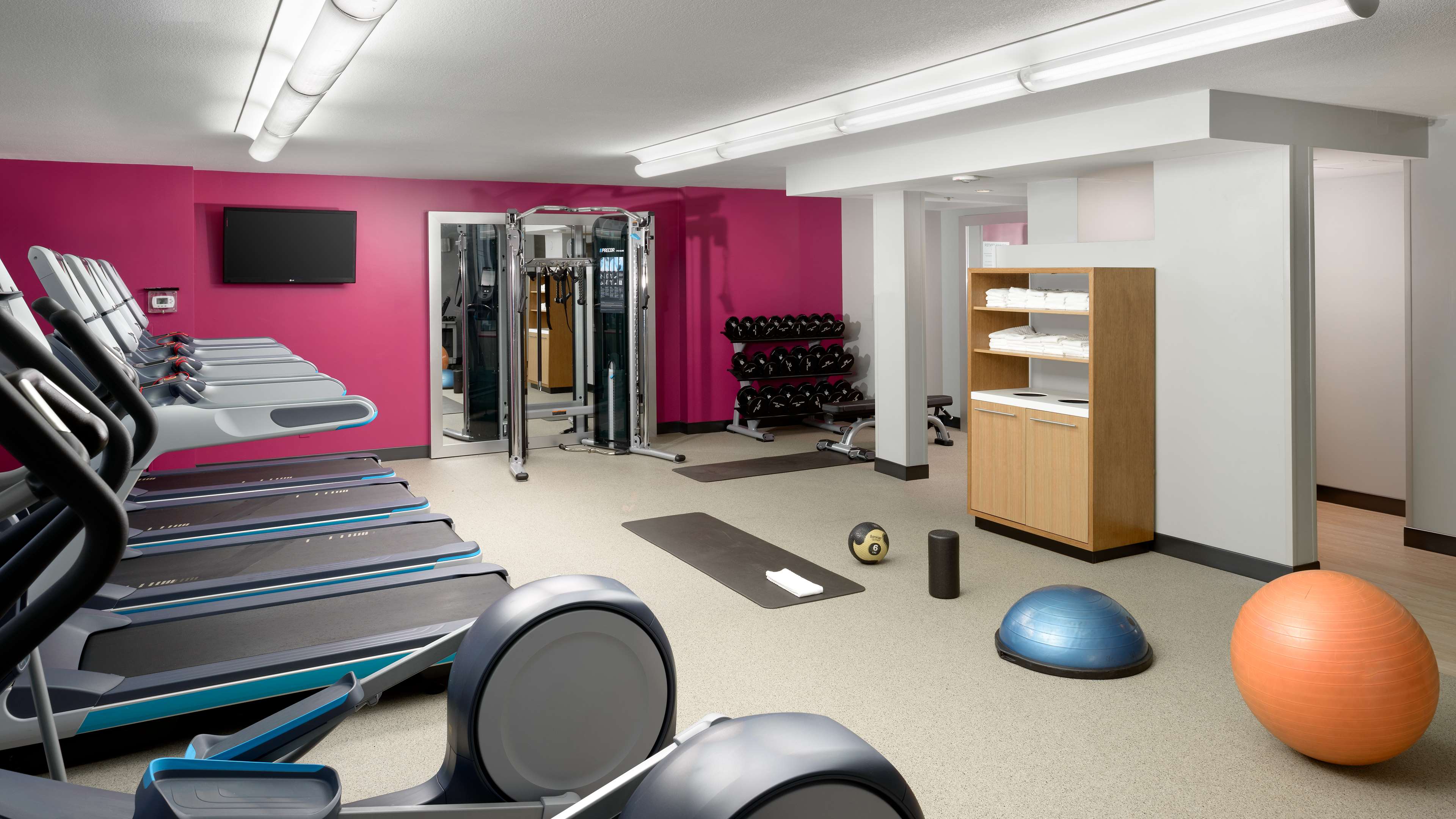Health club  fitness center  gym