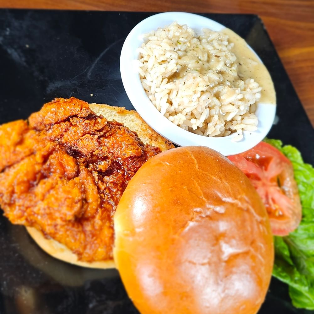 Hot Honey Chicken Sand