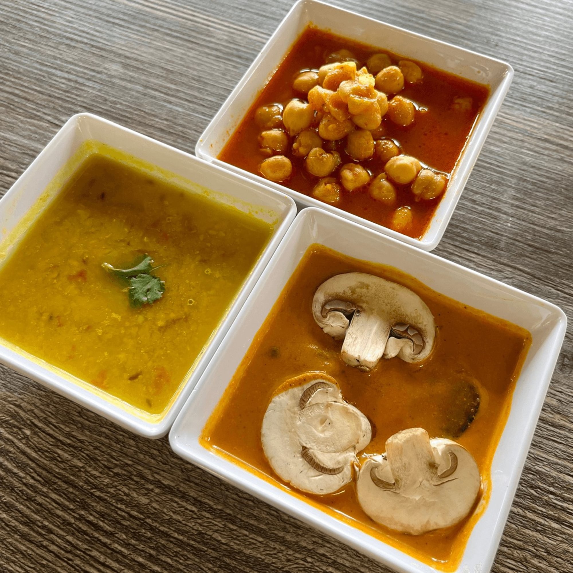 Cup of Soup and Hot Chai