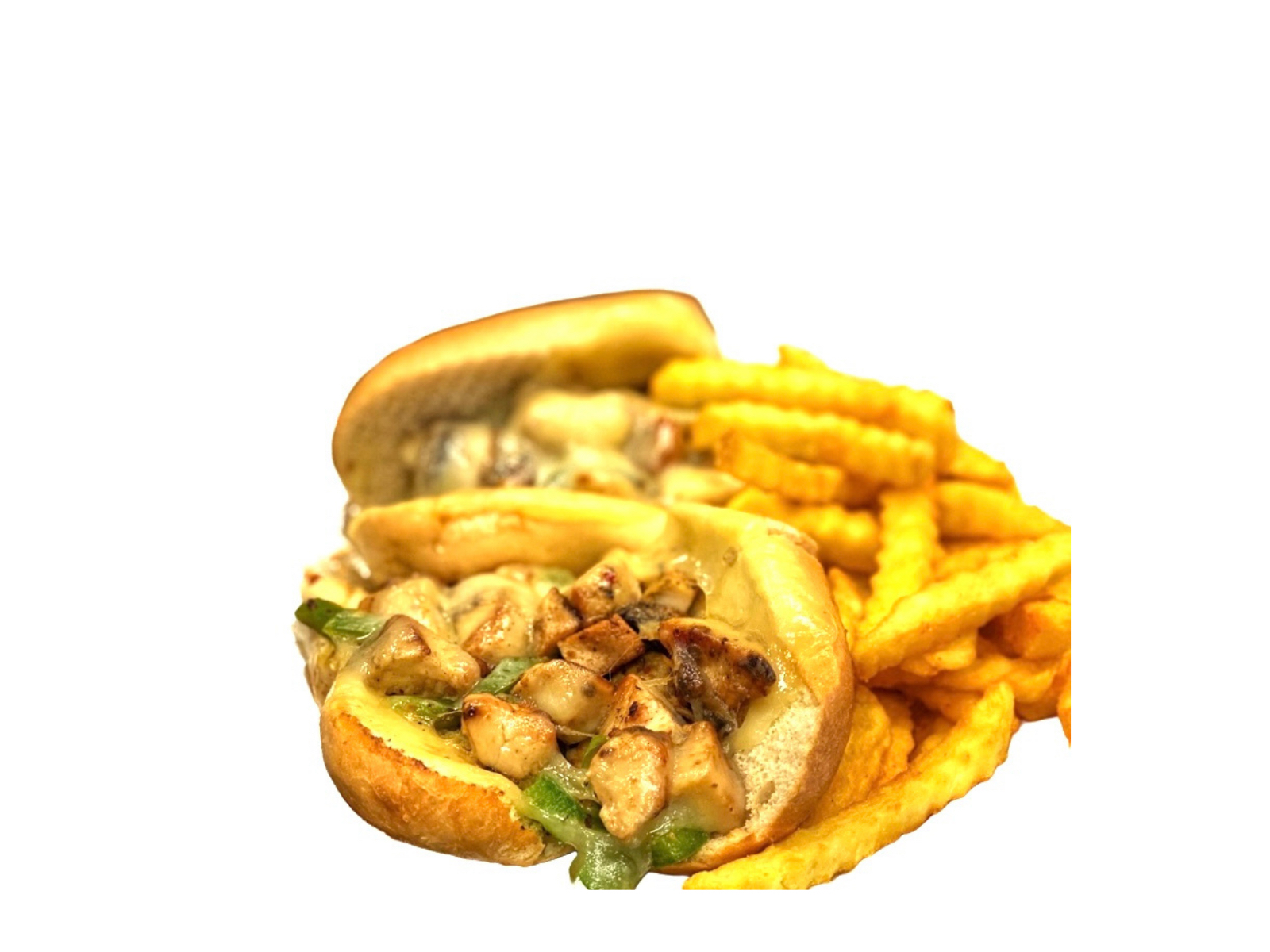 Chicken Philly W/Fries