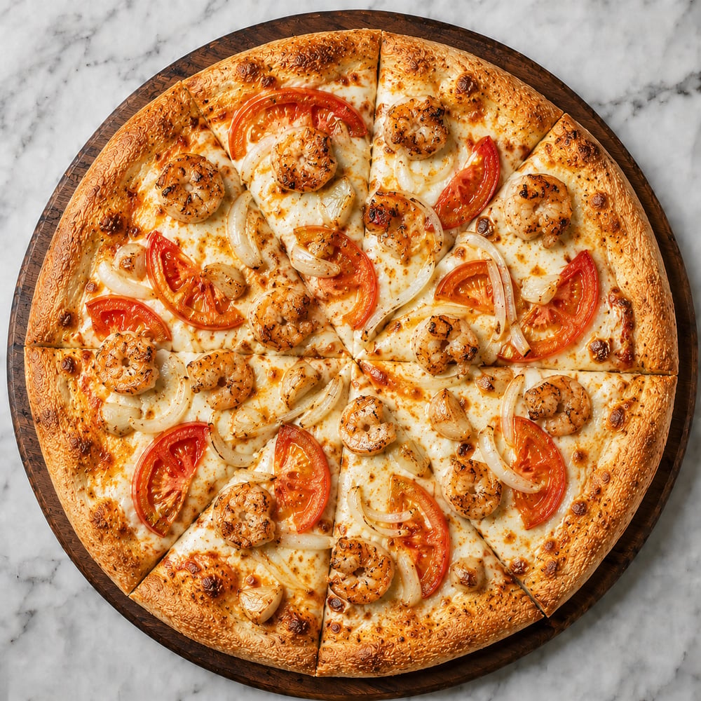 Cajun Shrimp Pizza