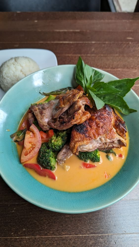 Pineapple Roasted Duck