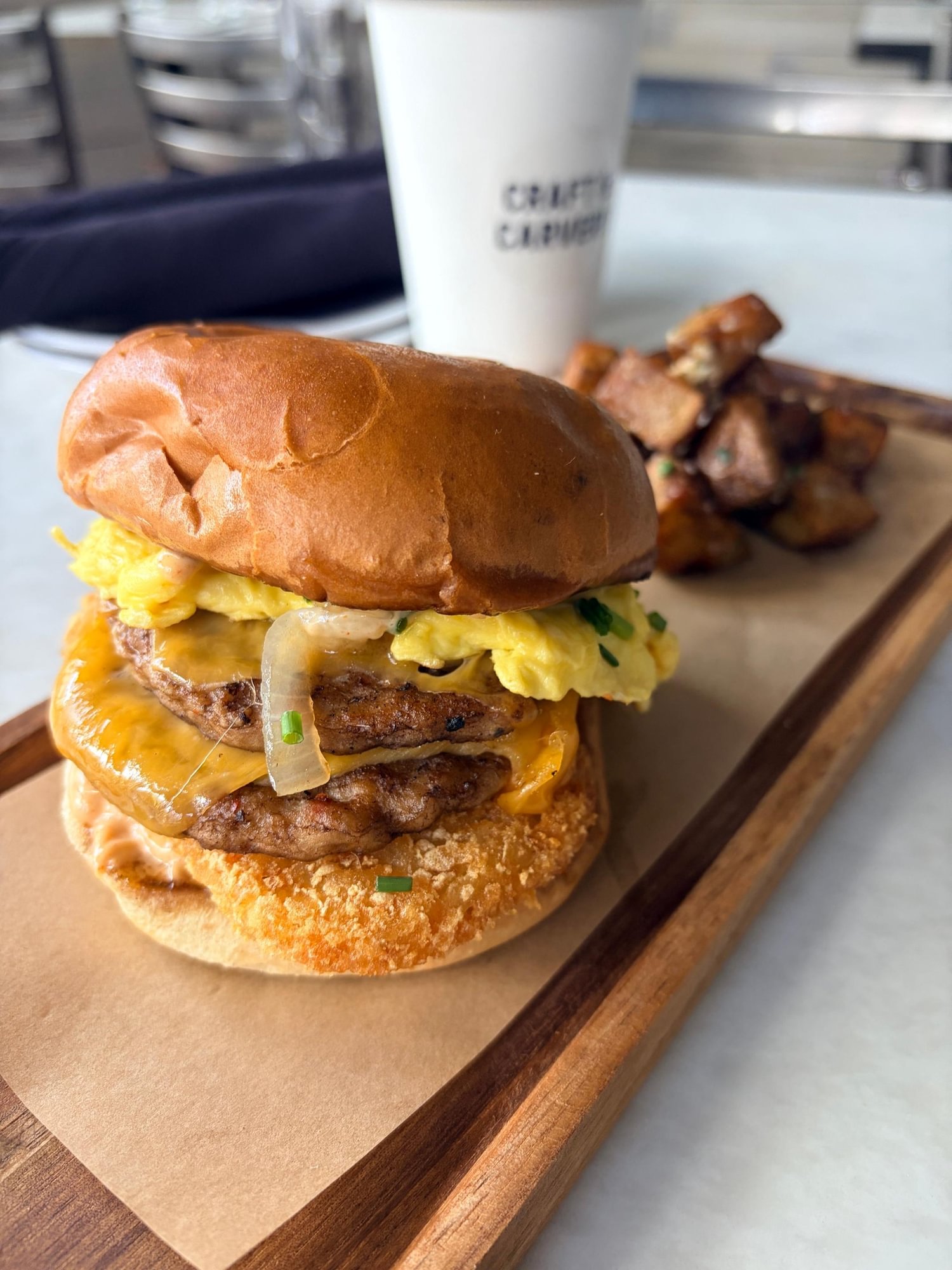 Double Sausage, Egg & Cheese