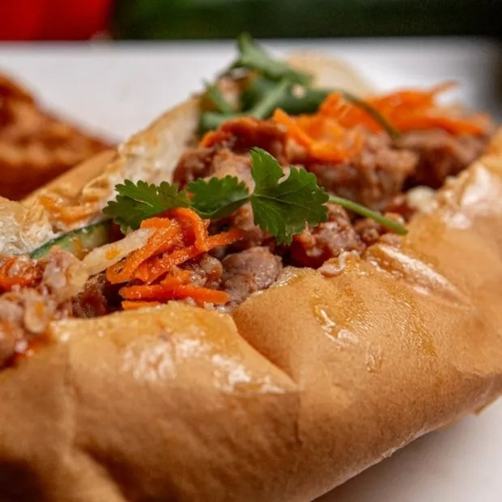 Grilled Chicken Sandwich (Banh Mi Ga Nuong)