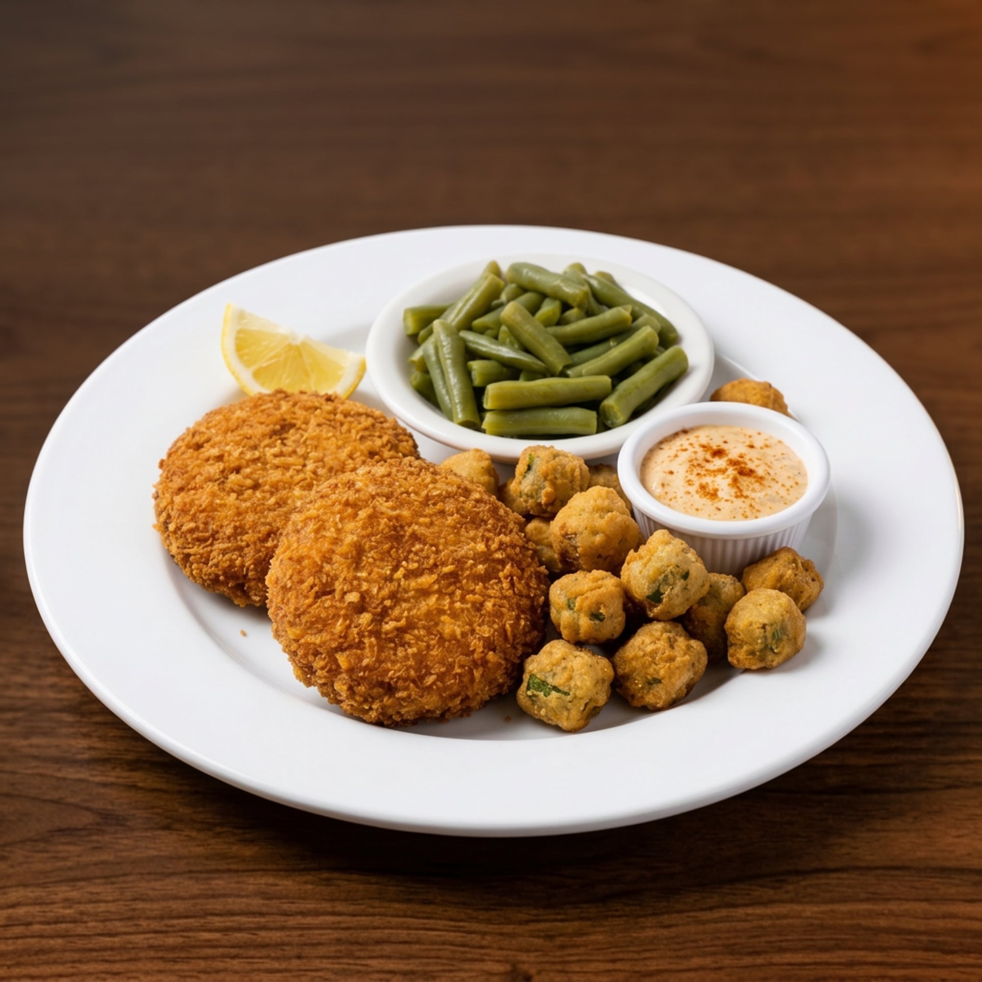 Crab Cake Platter