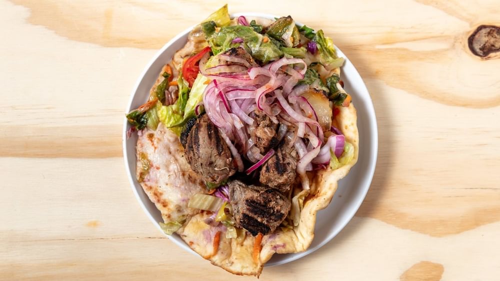 Filet Mignon Kebab Sandwich