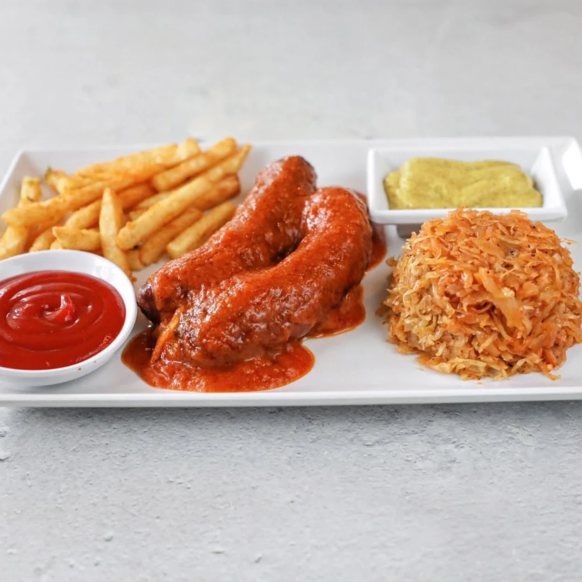 Vegan Curry Sausage