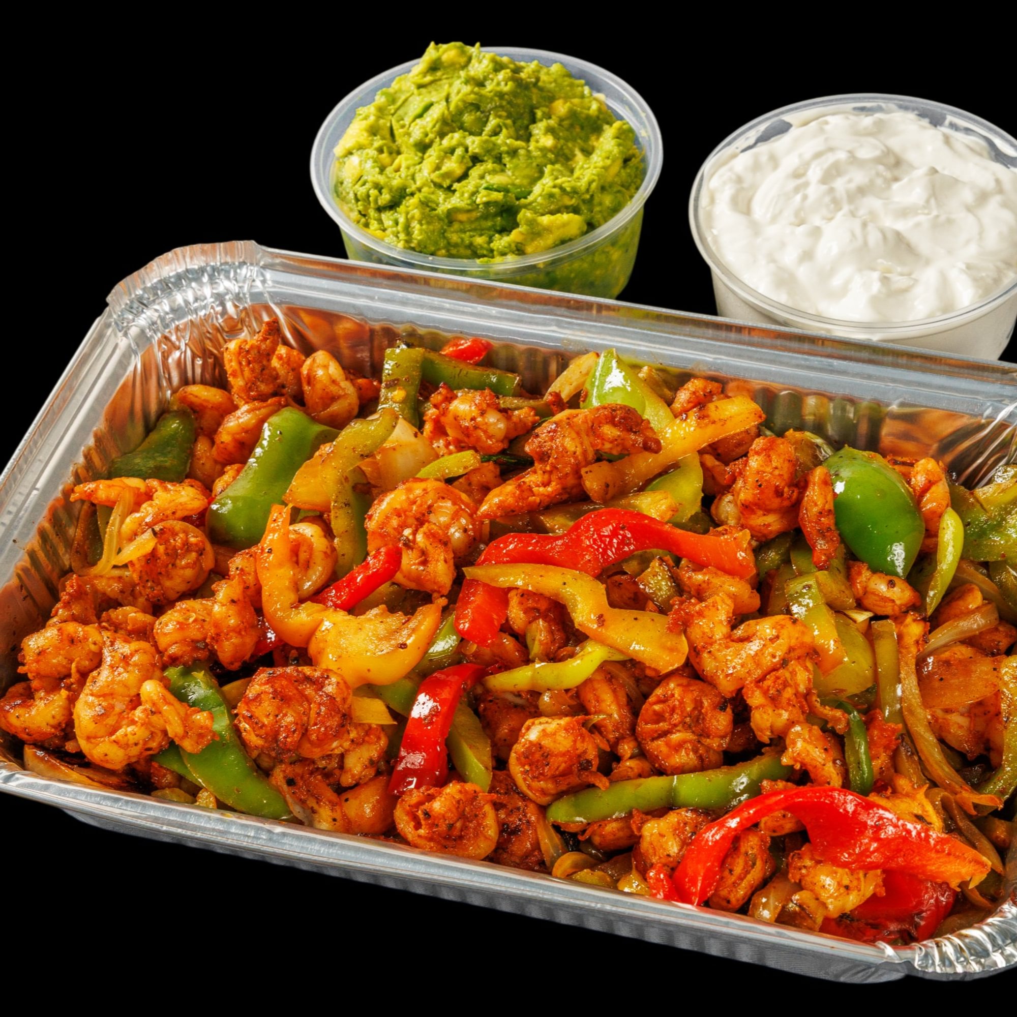 5 Pound Shrimp Fajitas Meat Tray