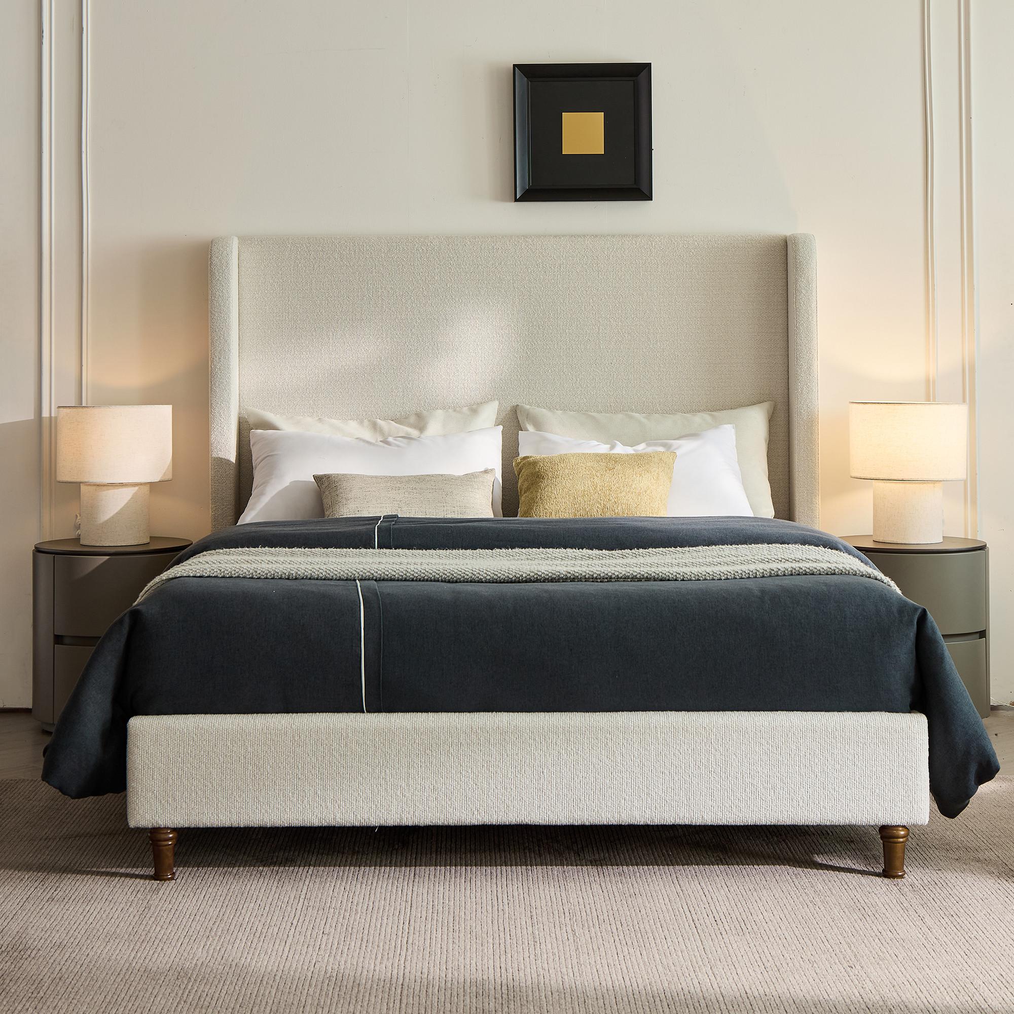 King Harper Tall Headboard Bed