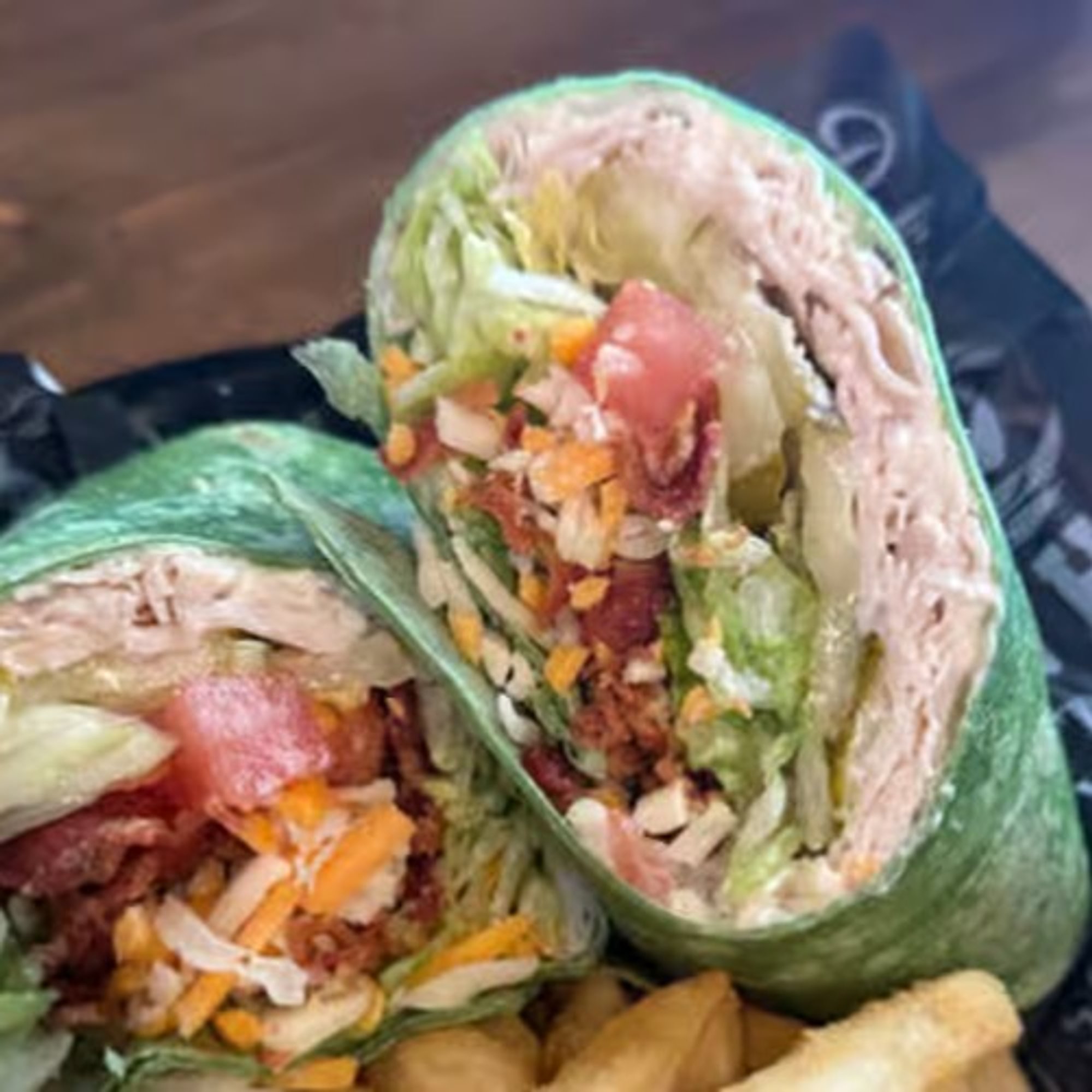 Turkey BLT Wrap
