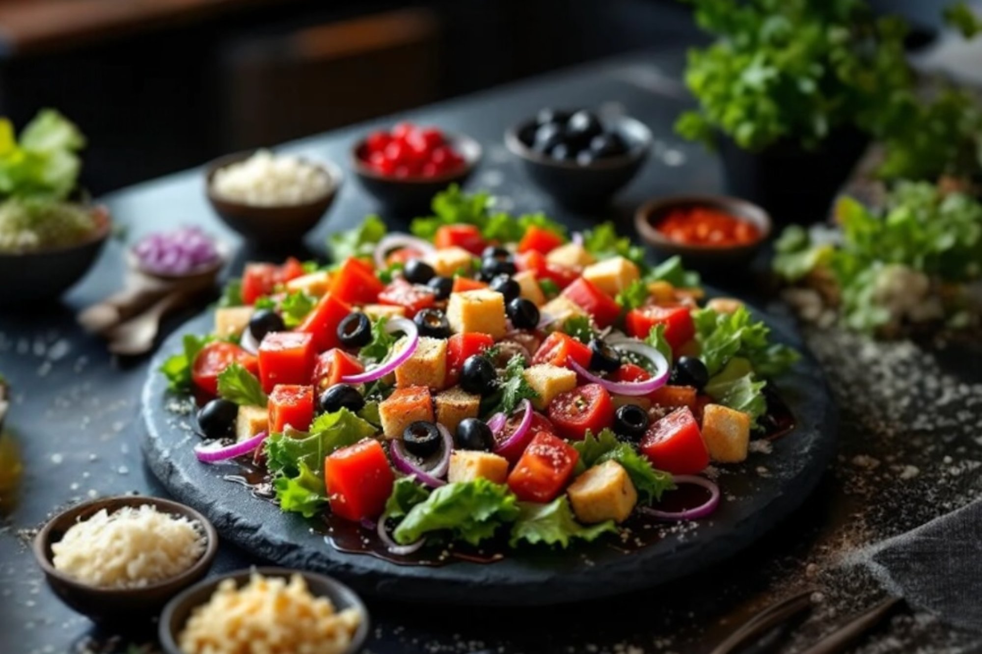Halal Garden Chicken Caesar Salad
