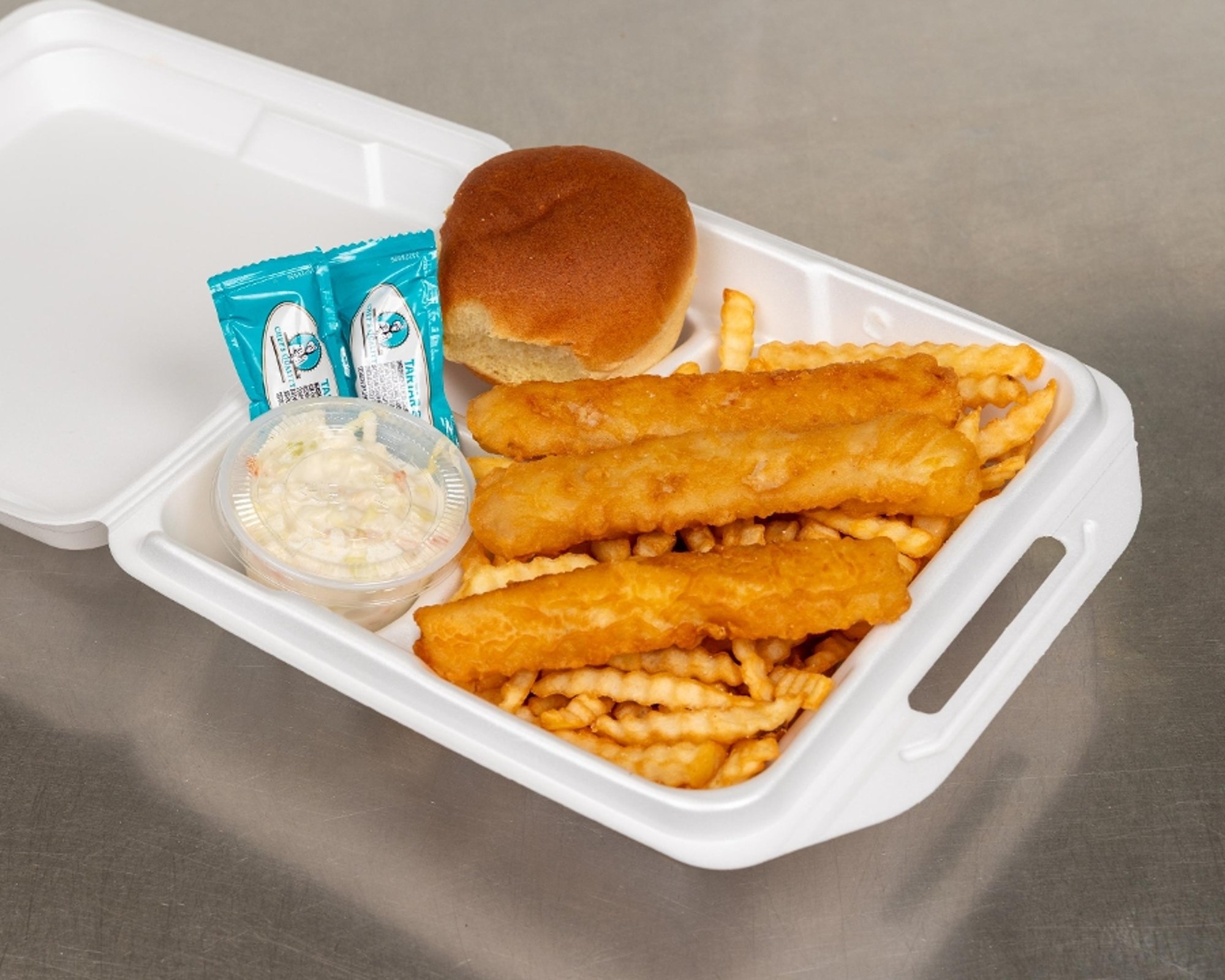 Beer Battered Cod Dinner
