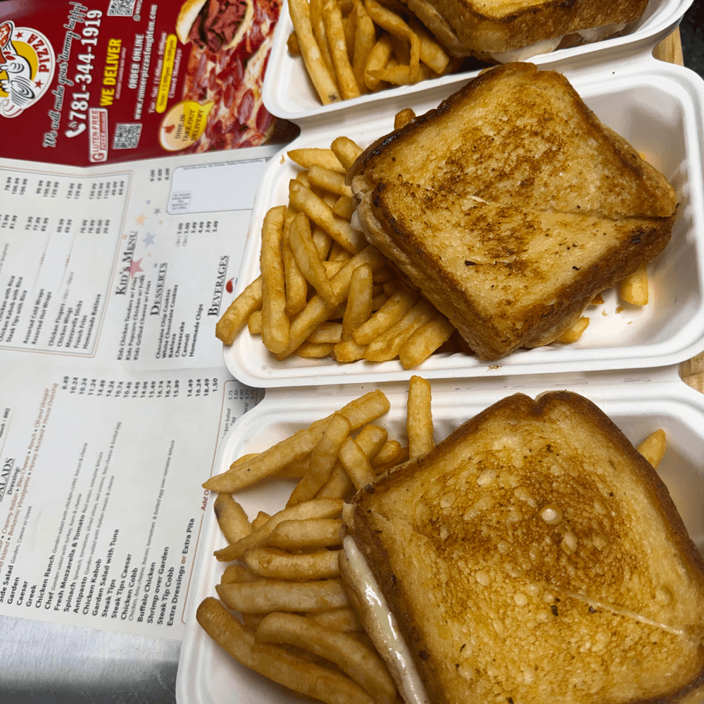 Kids Grilled Cheese with Fries