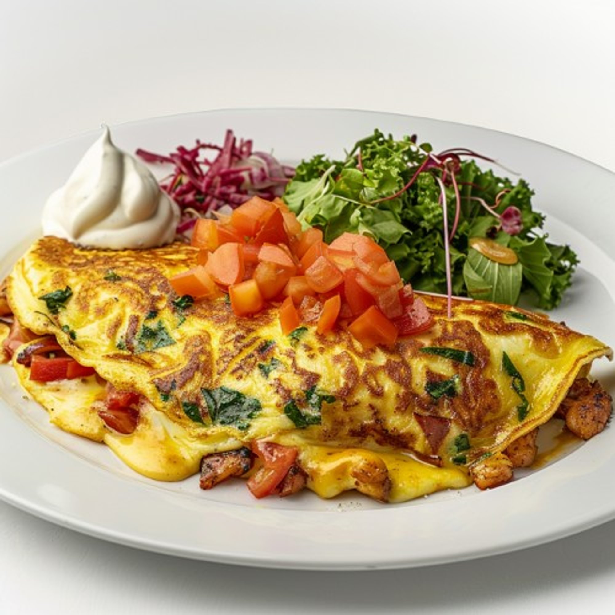 Ham & Cheese Omelet