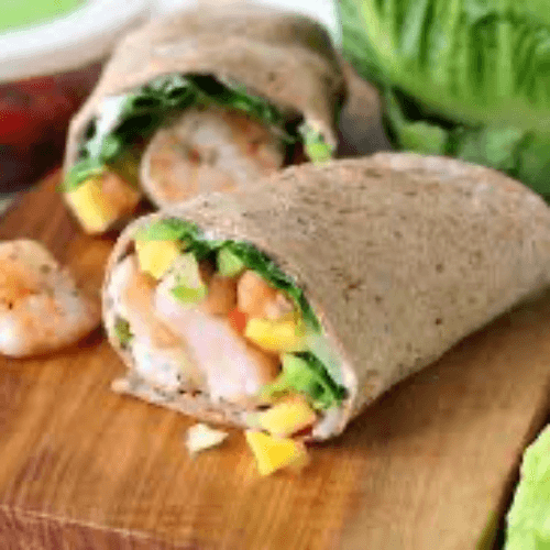 Spicy Shrimp Wrap
