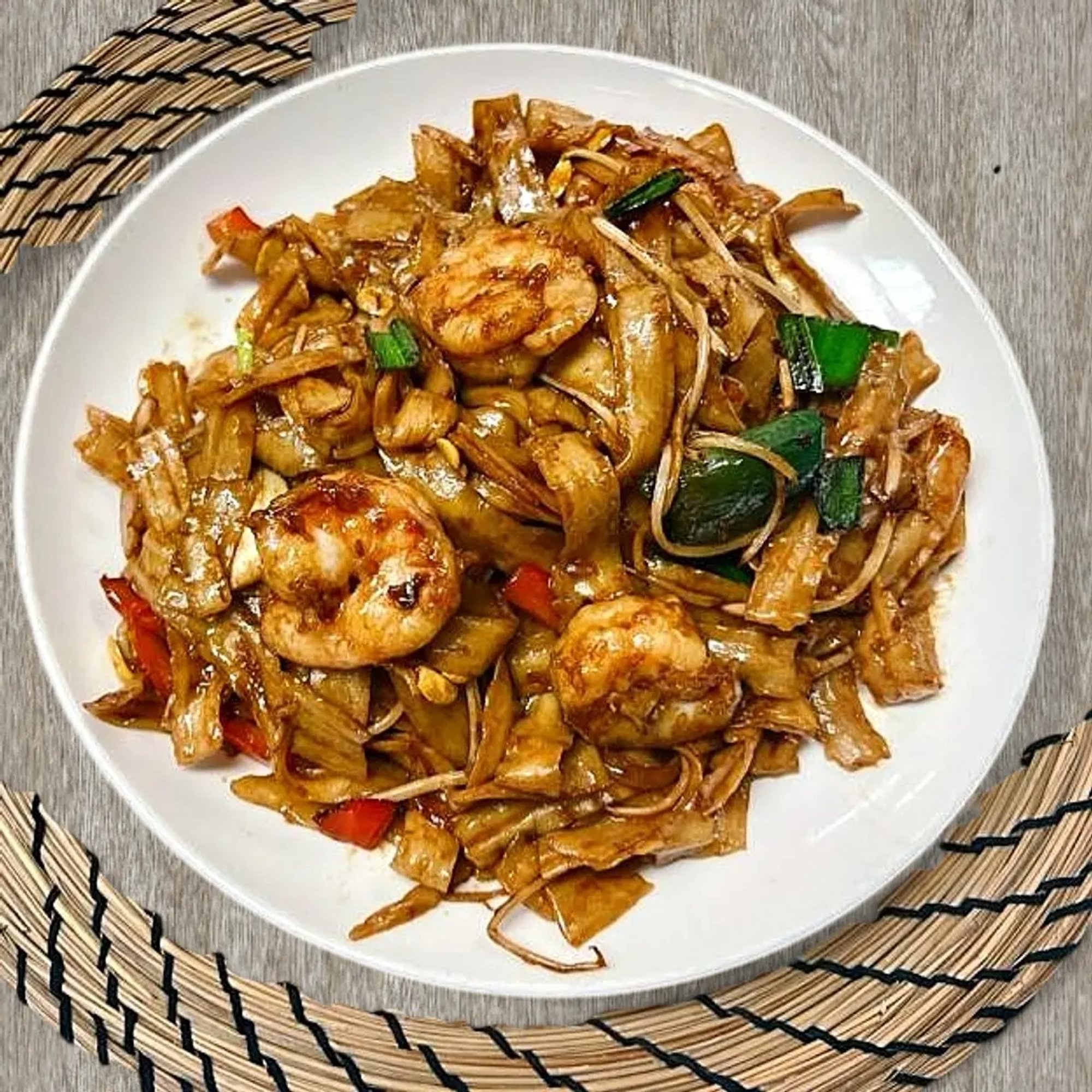 Shrimp Flat Noodle 虾刀面