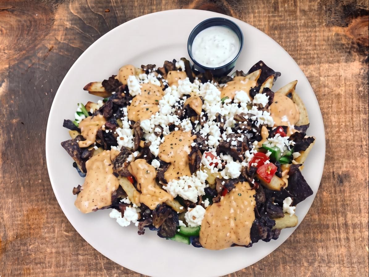 Loaded Greek Fries