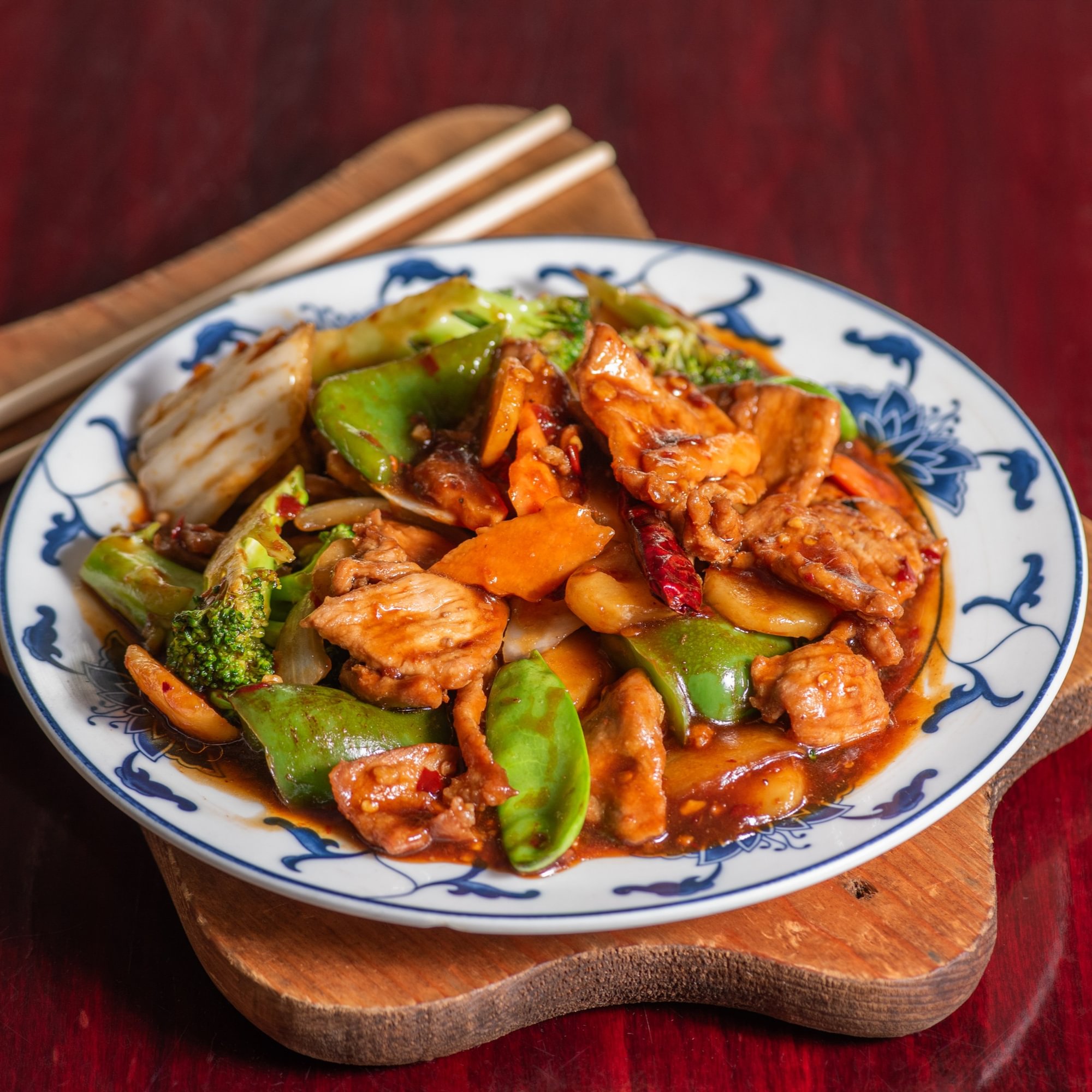 51. Sha cha pork