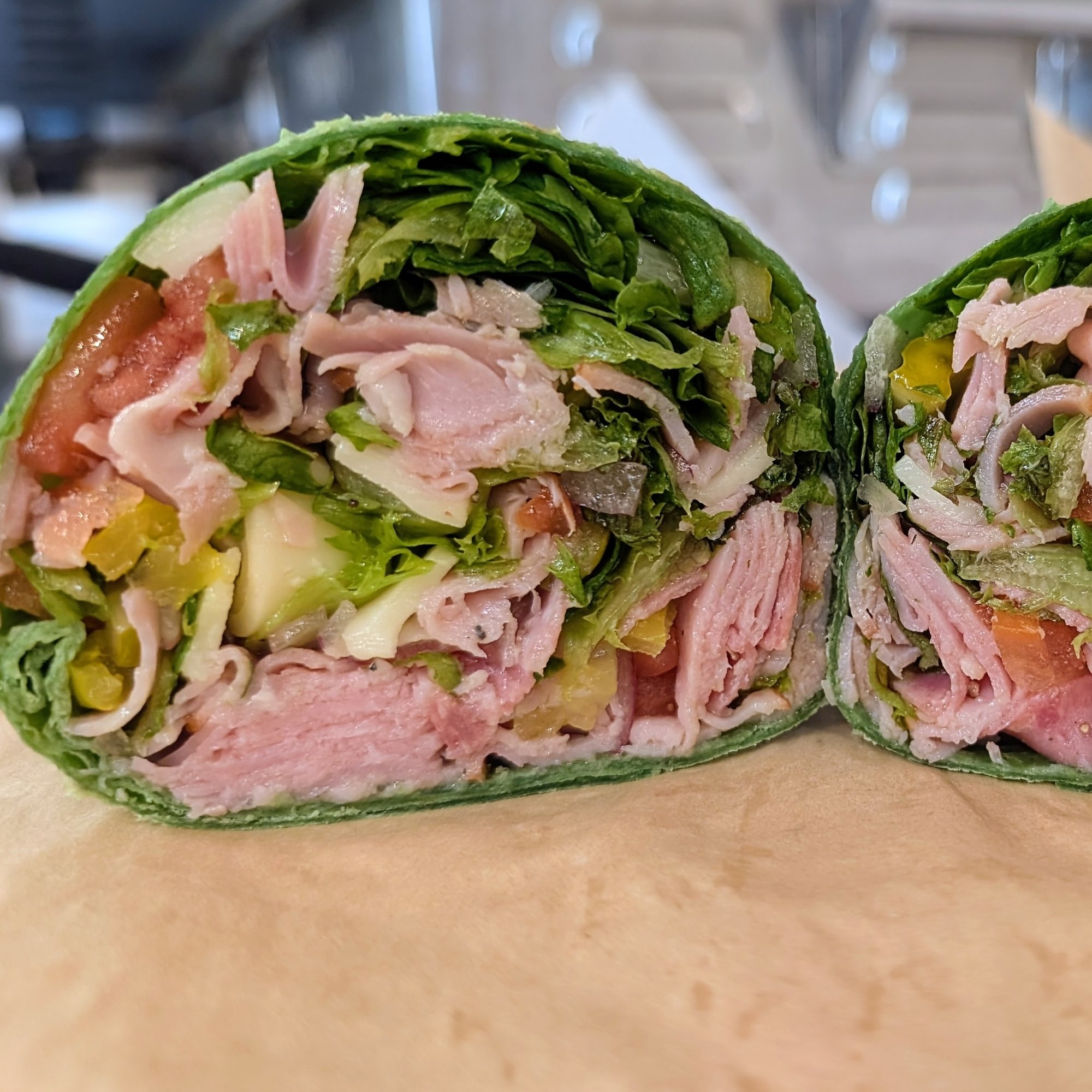 Italian Chopped Salad Wrap