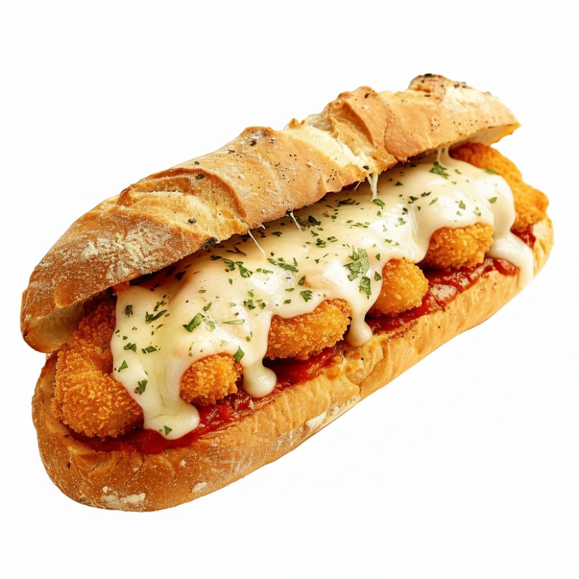10" Shrimp Parmigiana Sub