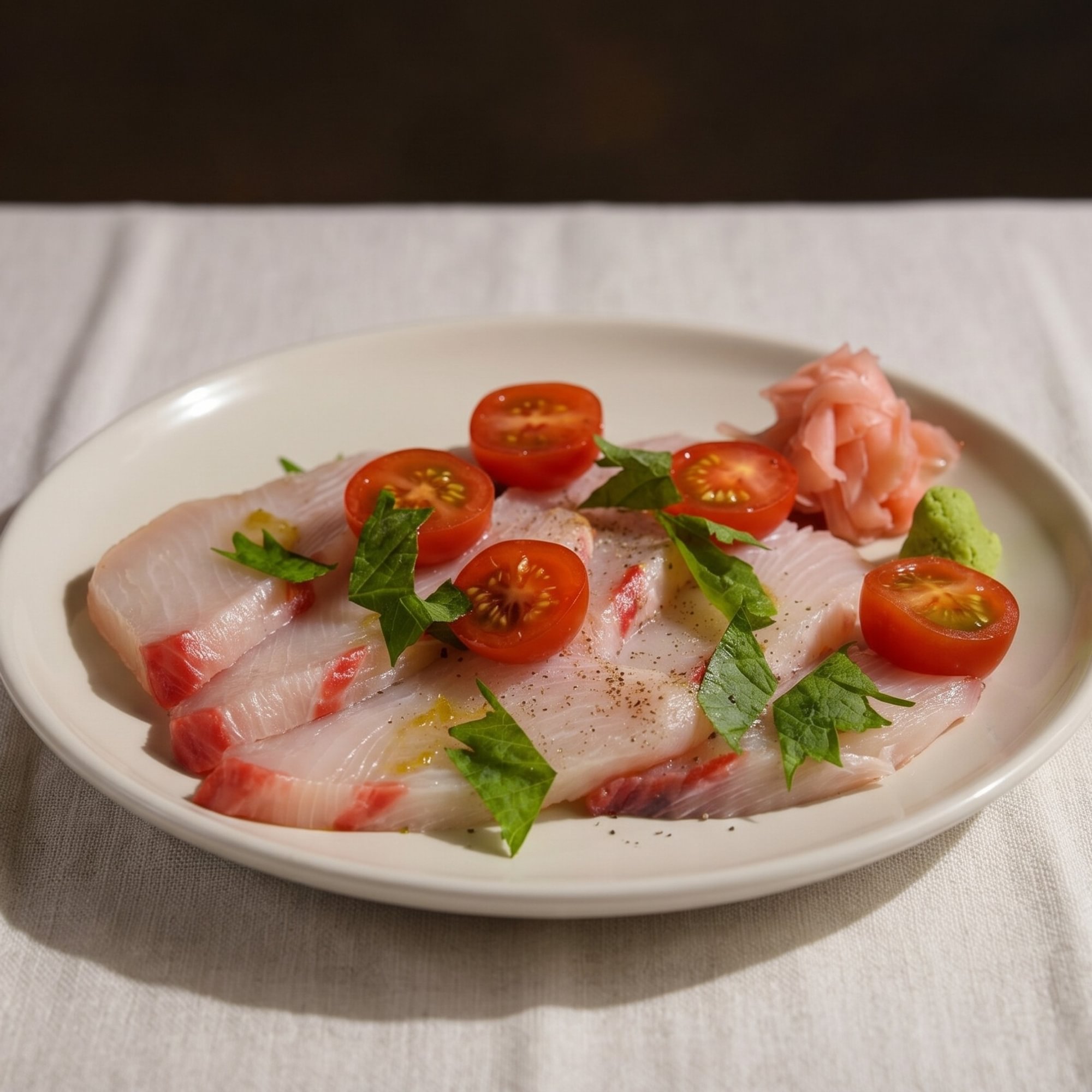 Amberjack Carpaccio