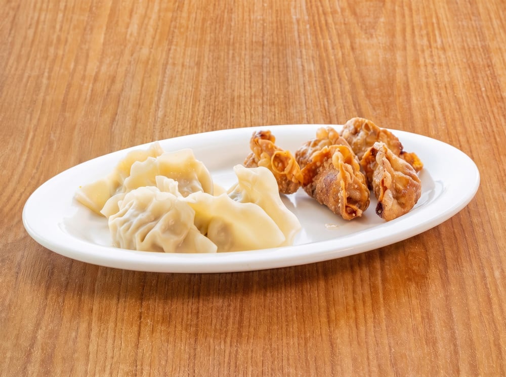 DUMPLINGS FRIED (5) / STEAMED (5)